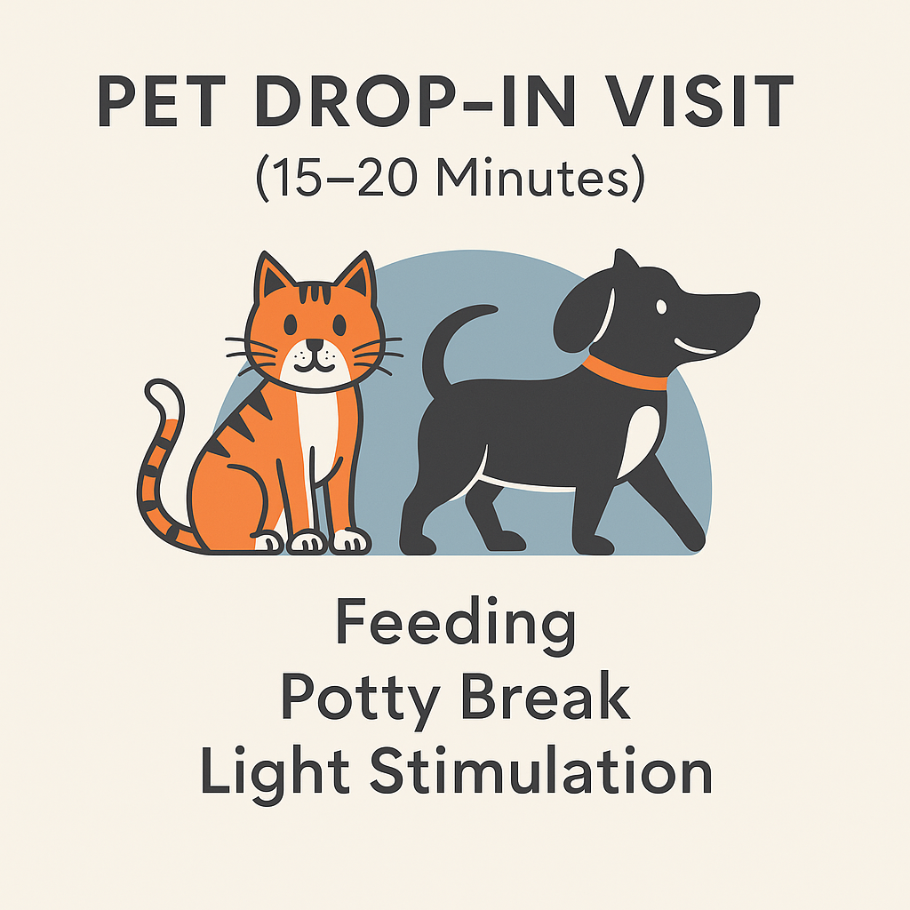 Pet Drop-In Visit (15–20 Minutes)
