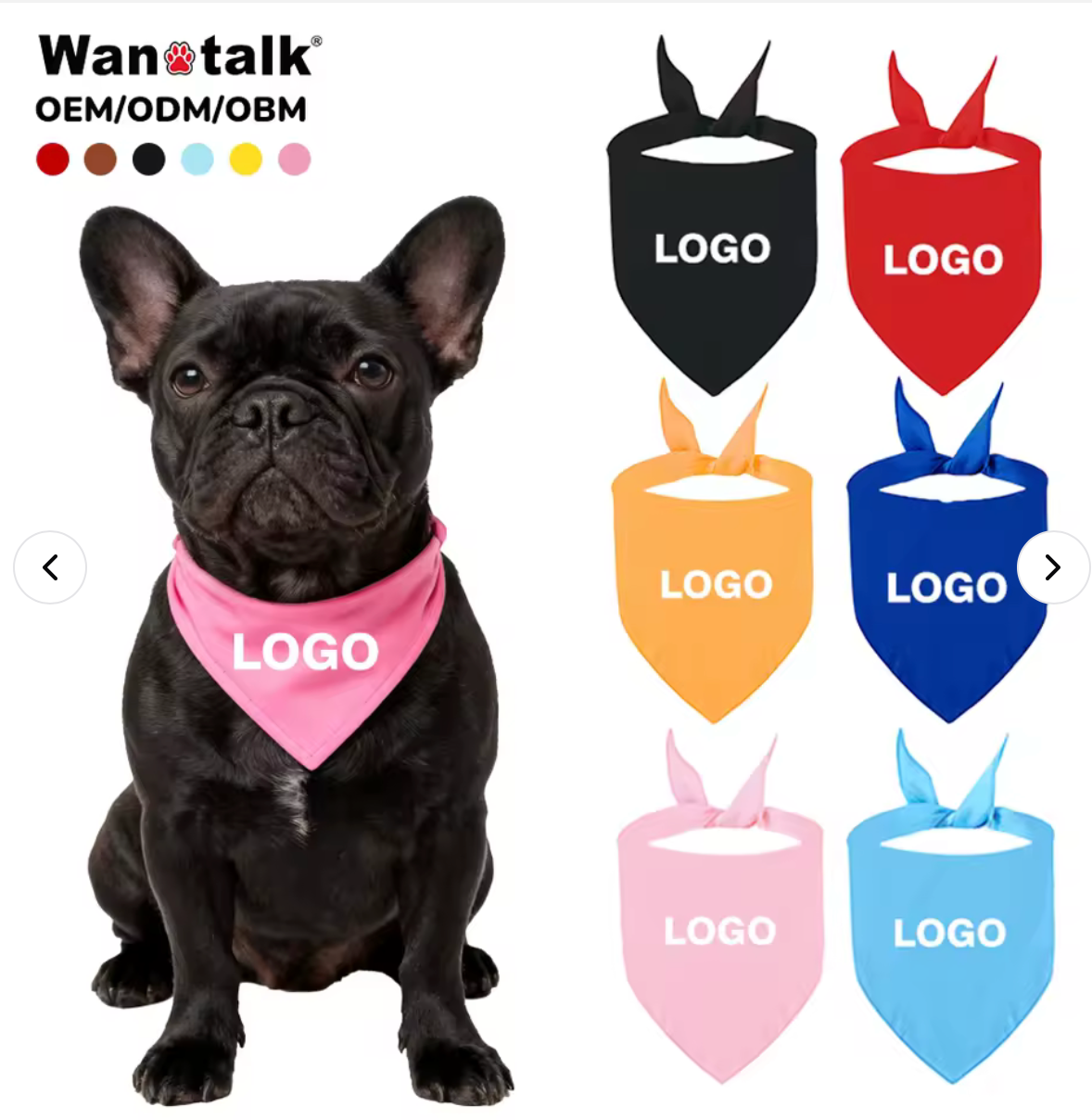 Customizable Pet Scarf